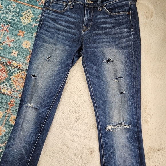 Lucky Brand Ankle Brooke Skinny Denim Jeans 0/25 - Picture 7 of 9